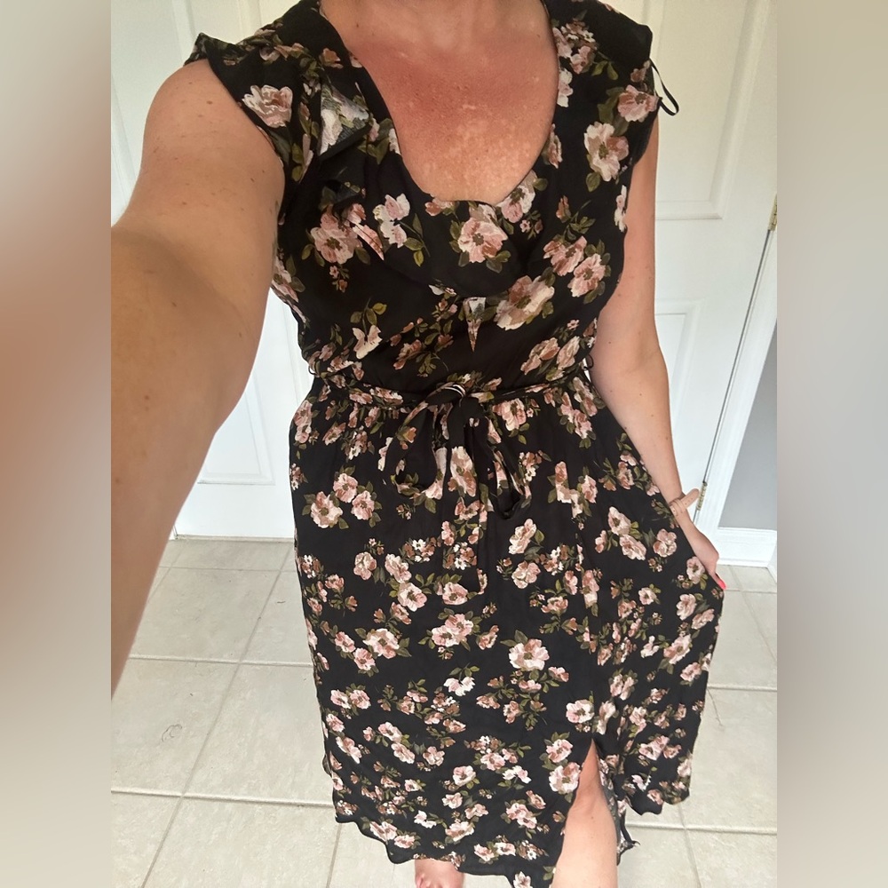 Floral maxi dress